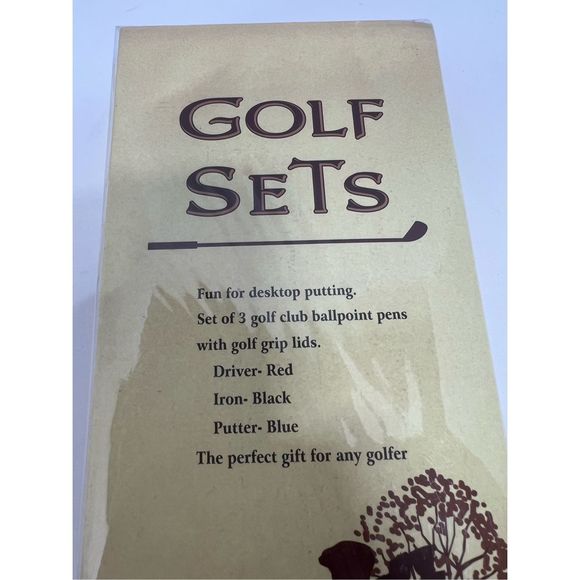 Golf set desktop golf game - Picture 2 of 3